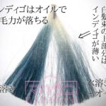 インディゴはオイルで染毛力が弱る